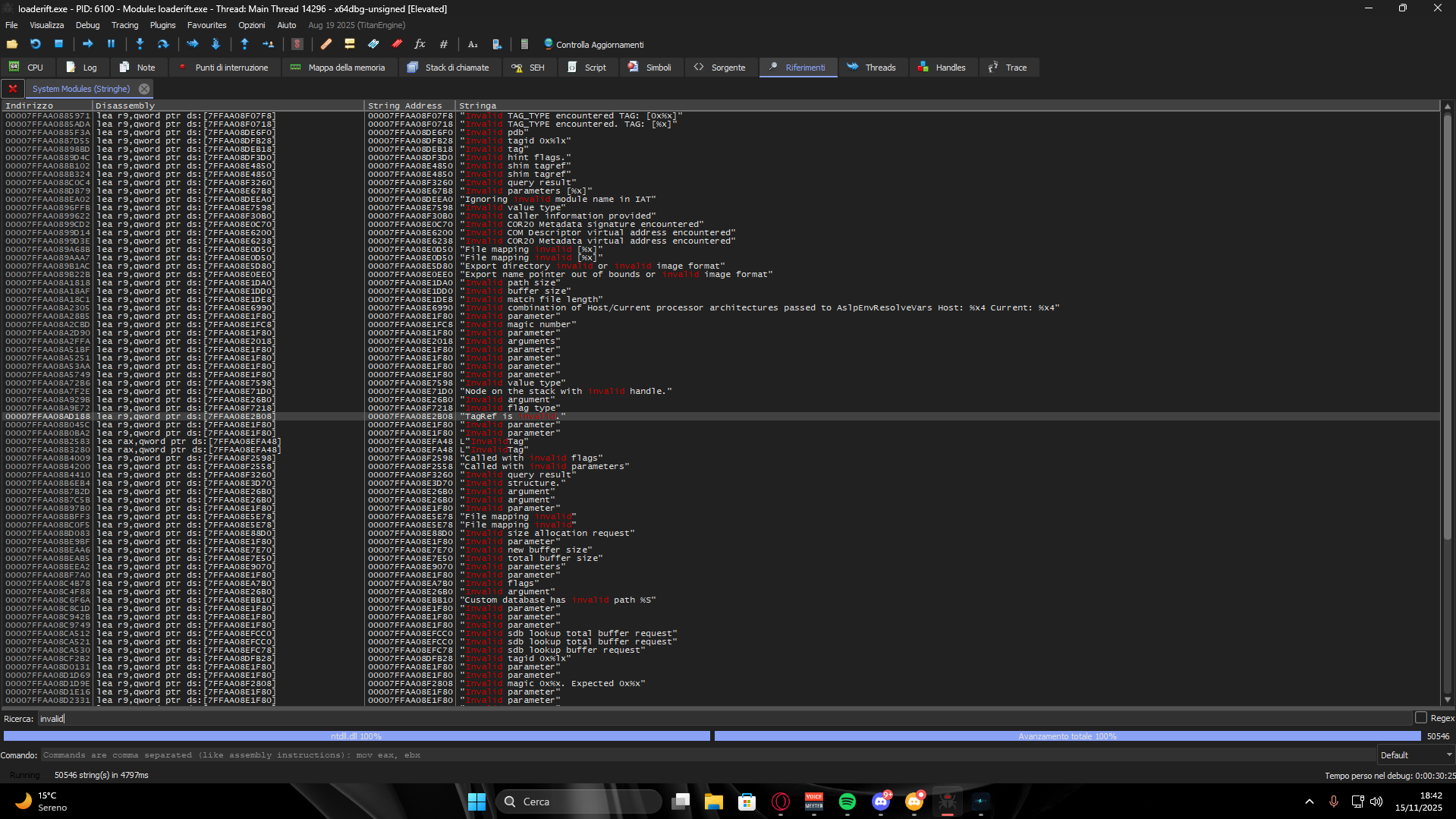 Debugger Software Base